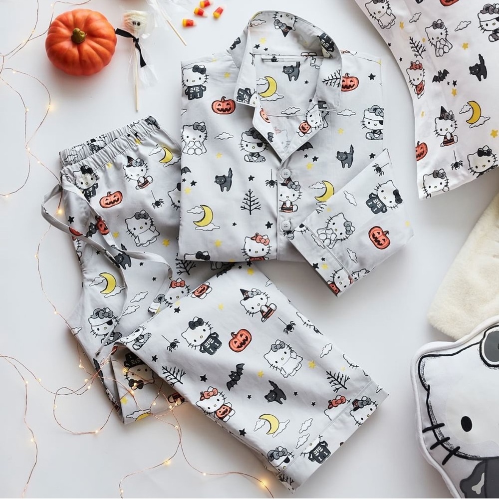 Hello Kitty Halloween Pajamas Pottery Barn Teen